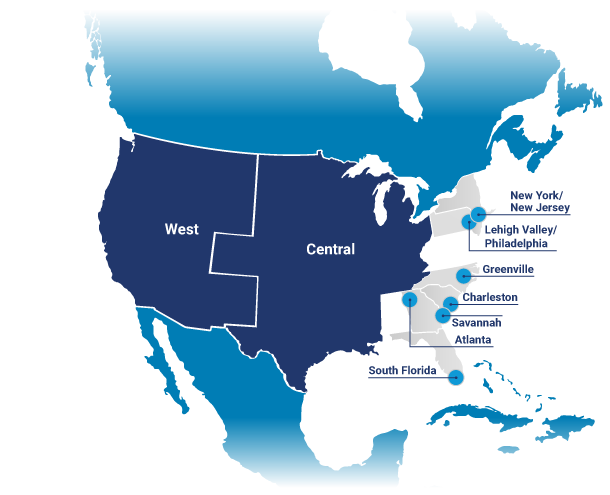 East Region Map