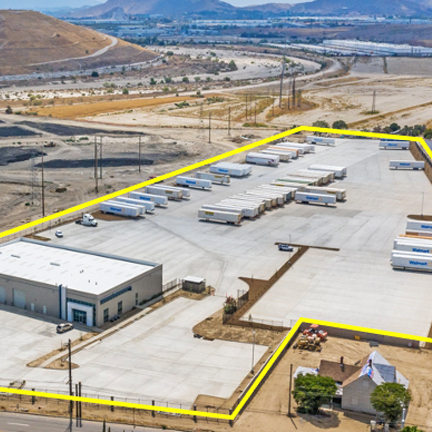 CenterPoint Properties Lands Newly Constructed Inland Empire Trailer Yard Image