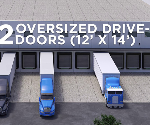 CenterPoint Oversized Drive Doors Graphic