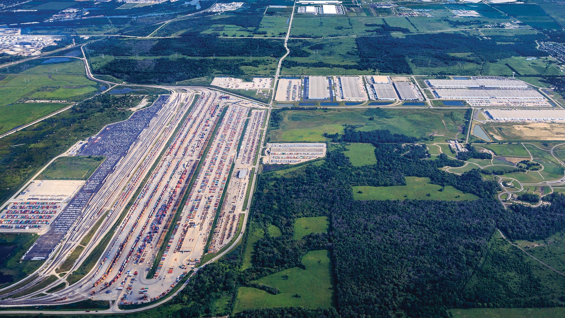 CenterPoint Industrial Real Estate Aerial Photo