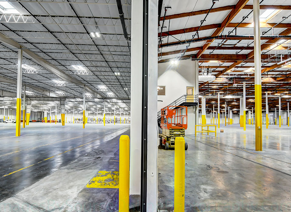 CenterPoint Logistics Sustainability Interior Warehouse Photo