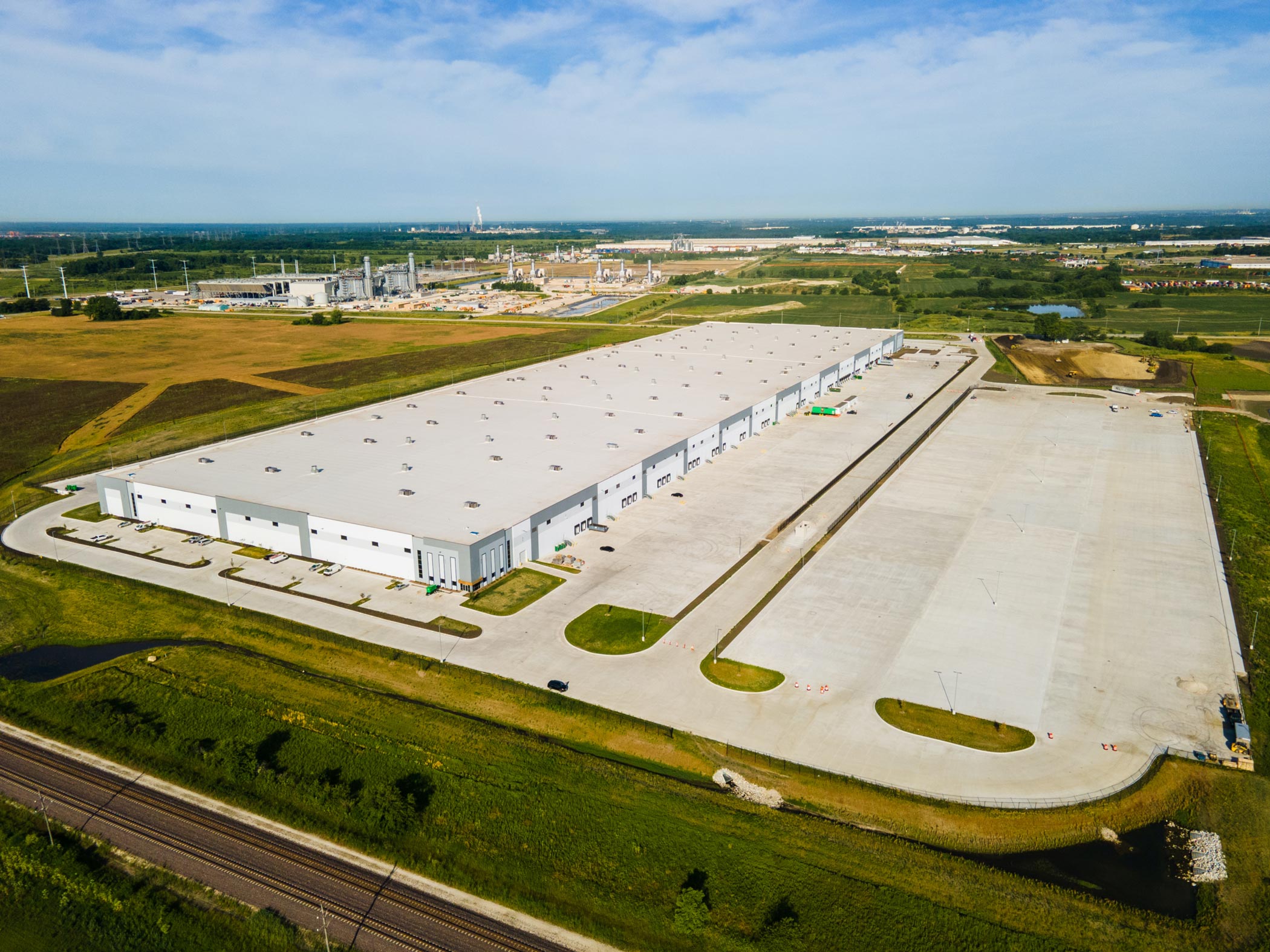 CenterPoint North Brandon Warehouse Aerial Photo