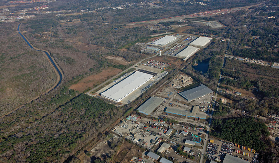CenterPoint Savannah Warehouse Aerial Photo