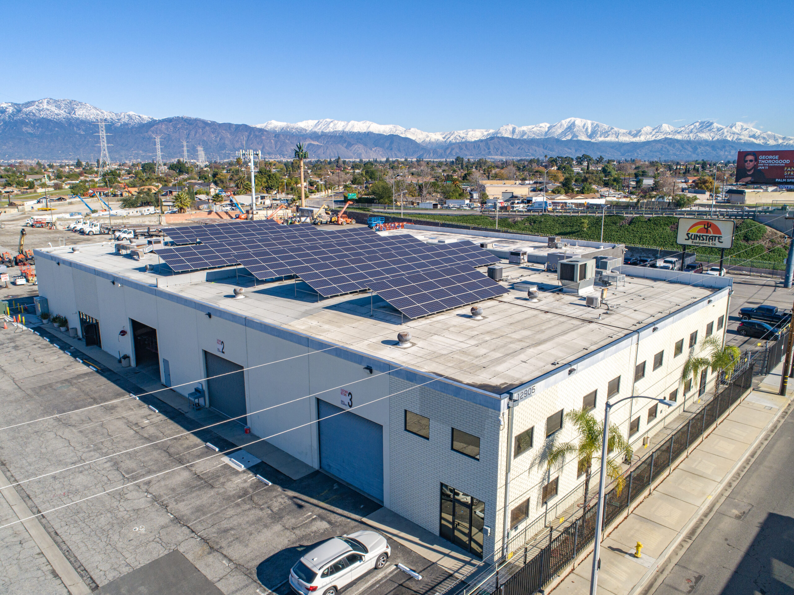 Rooftop solar arrays
