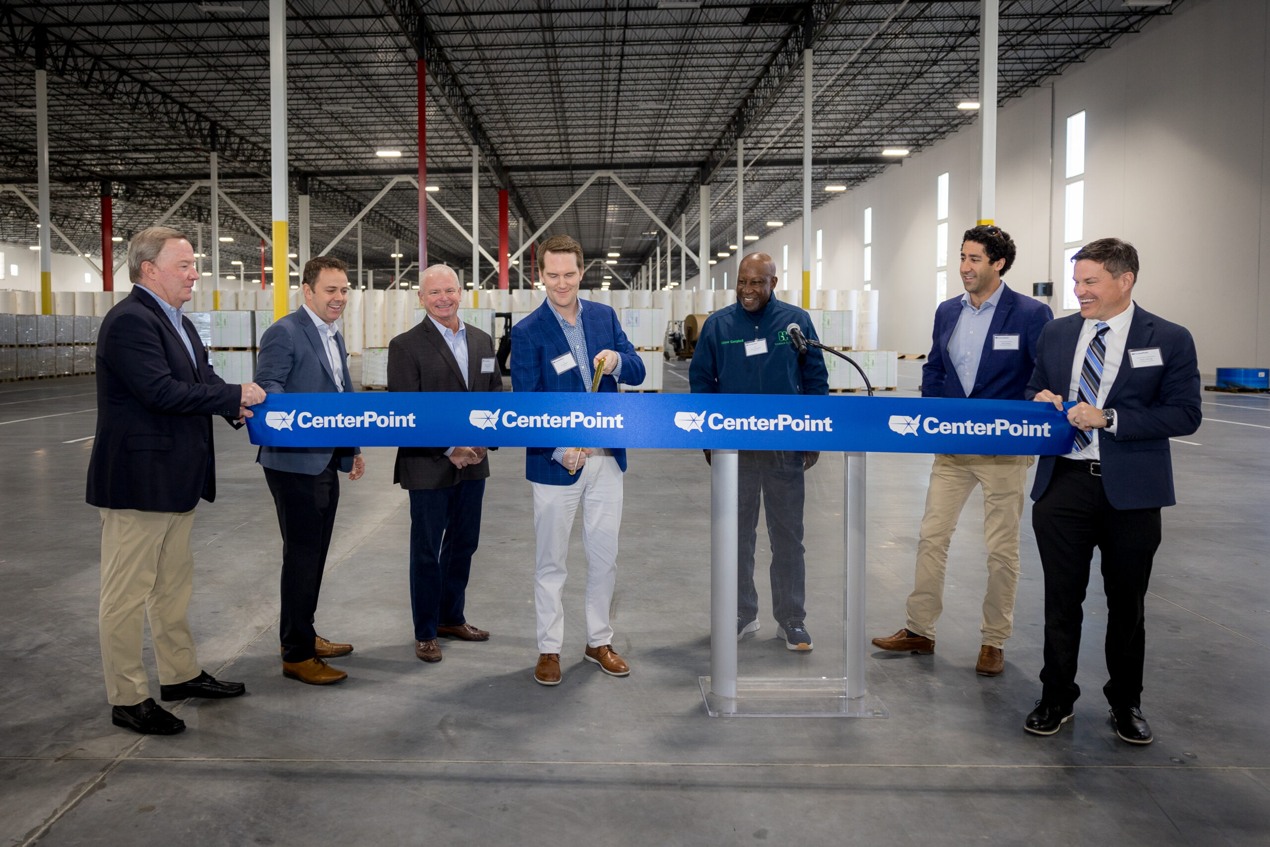 Officials Cut Ribbon on CenterPoint’s State-of-the-Art Industrial Facility Near Port of Savannah Image