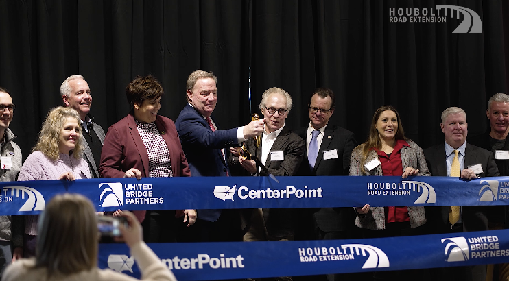 CenterPoint, Partners Cut Ribbon on Houbolt Road Extension Image