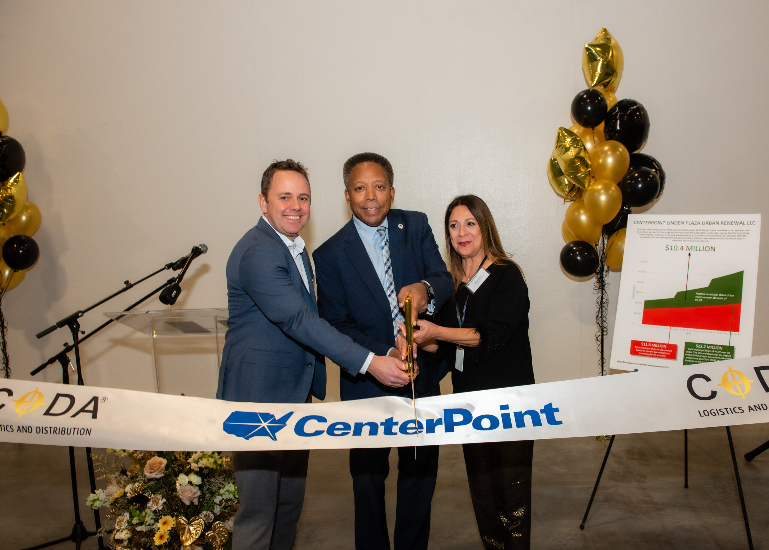 CenterPoint at Linden Ribbon-Cutting Ceremony