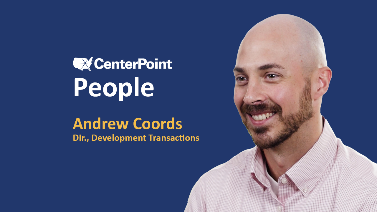 CenterPoint Spotlight Series: Get to Know Andrew Coords Image