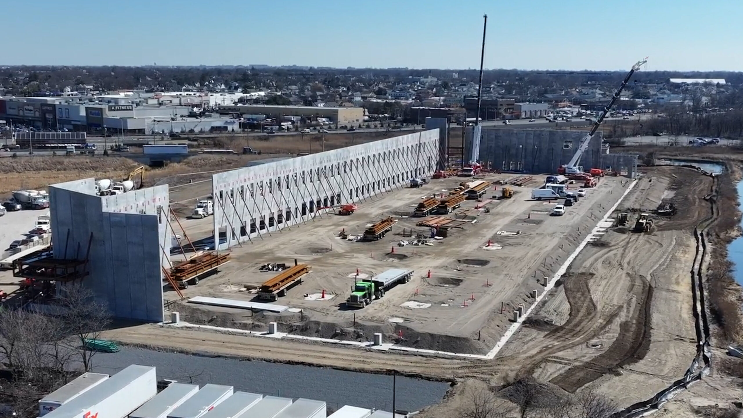 Walls Go Up at CenterPoint’s Development Near NY’s JFK Airport Image